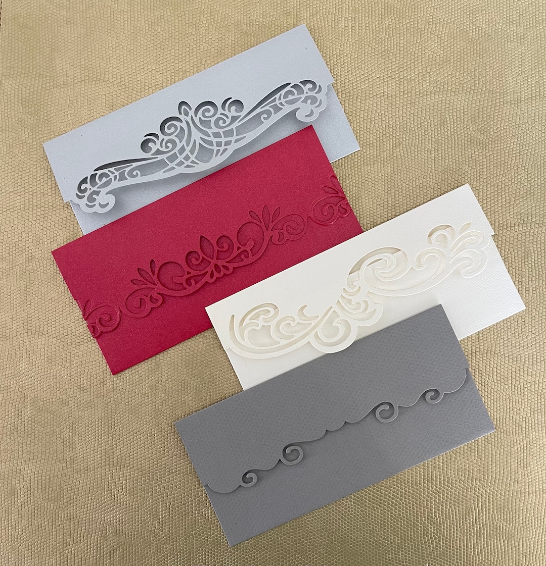 Gift Envelopes Set of 5, Money Envelopes, Cash Envelopes, Gift Card