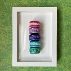 Candy Wall Art, Resin Wall Art, Original Wall Art, Pop Art Wall Decor, Home Decor, 3D Resin Wall Art, Food Wall Art, Macaron Wall Art