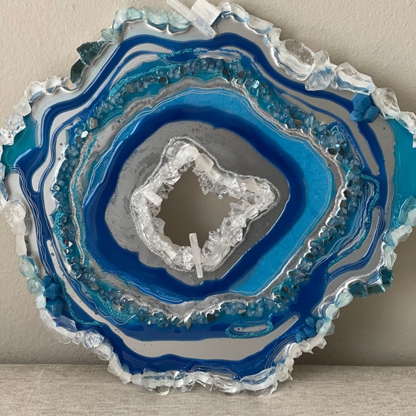 Geode Wall Art Etsy