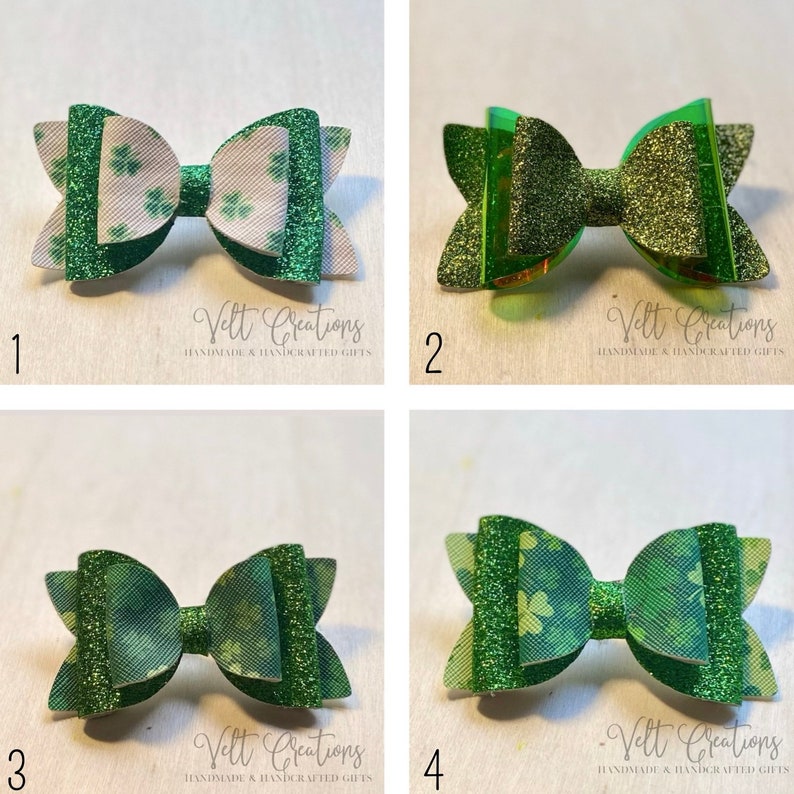 St Patrick\u2019s Day Bows