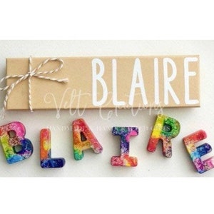 Personalized Crayon Names/Creative Gift for Kids Christmas/Stocking Stuffer/Custom Name Set/Alphabet/Learning/Colorful/Drawing/Unique