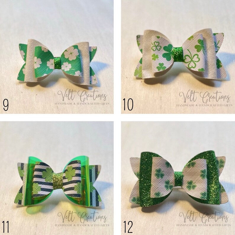 St Patrick\u2019s Day Bows