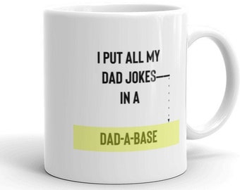 Dad Jokes Funny Mug, Bad Dad Jokes Mug, Funny dad Mug, Parent gift, Sarcastic gift, Gift for dad,  Gift, Dads birthday, Fathers day gift Mug