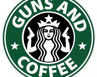 Download Guns And Coffee Svg Etsy