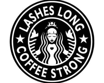 Lashes Long svg file