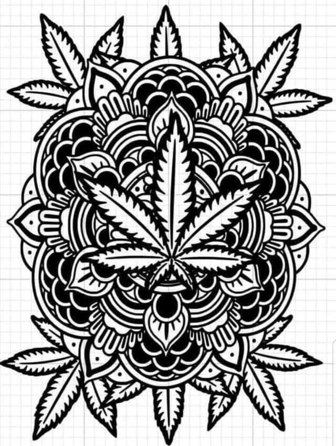 Free Free Weed Mandala Svg 84 SVG PNG EPS DXF File