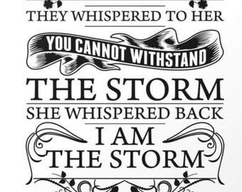Withstand the Storm SVG