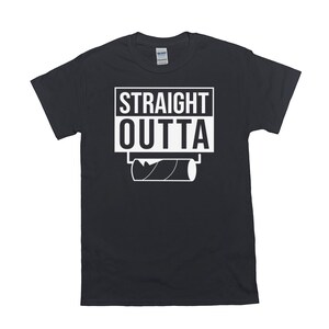 T Camicia di carta igienica Straight Outta / Regali / Novità / Carta igienica / Covid19