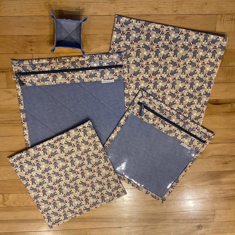 Sock monkey fabric etsy