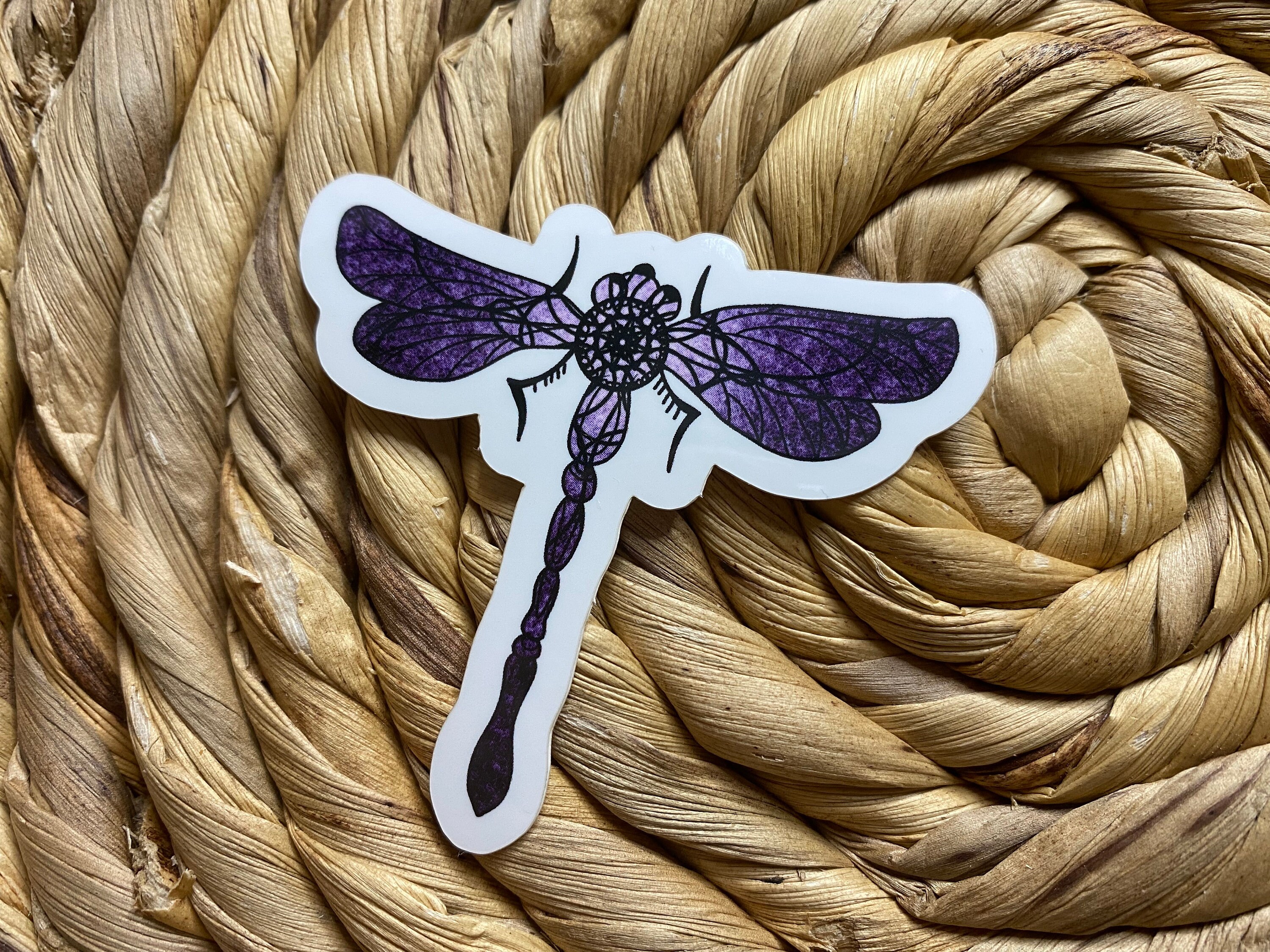 Dragonfly Sticker | Waterproof | Harrison's Autism Art