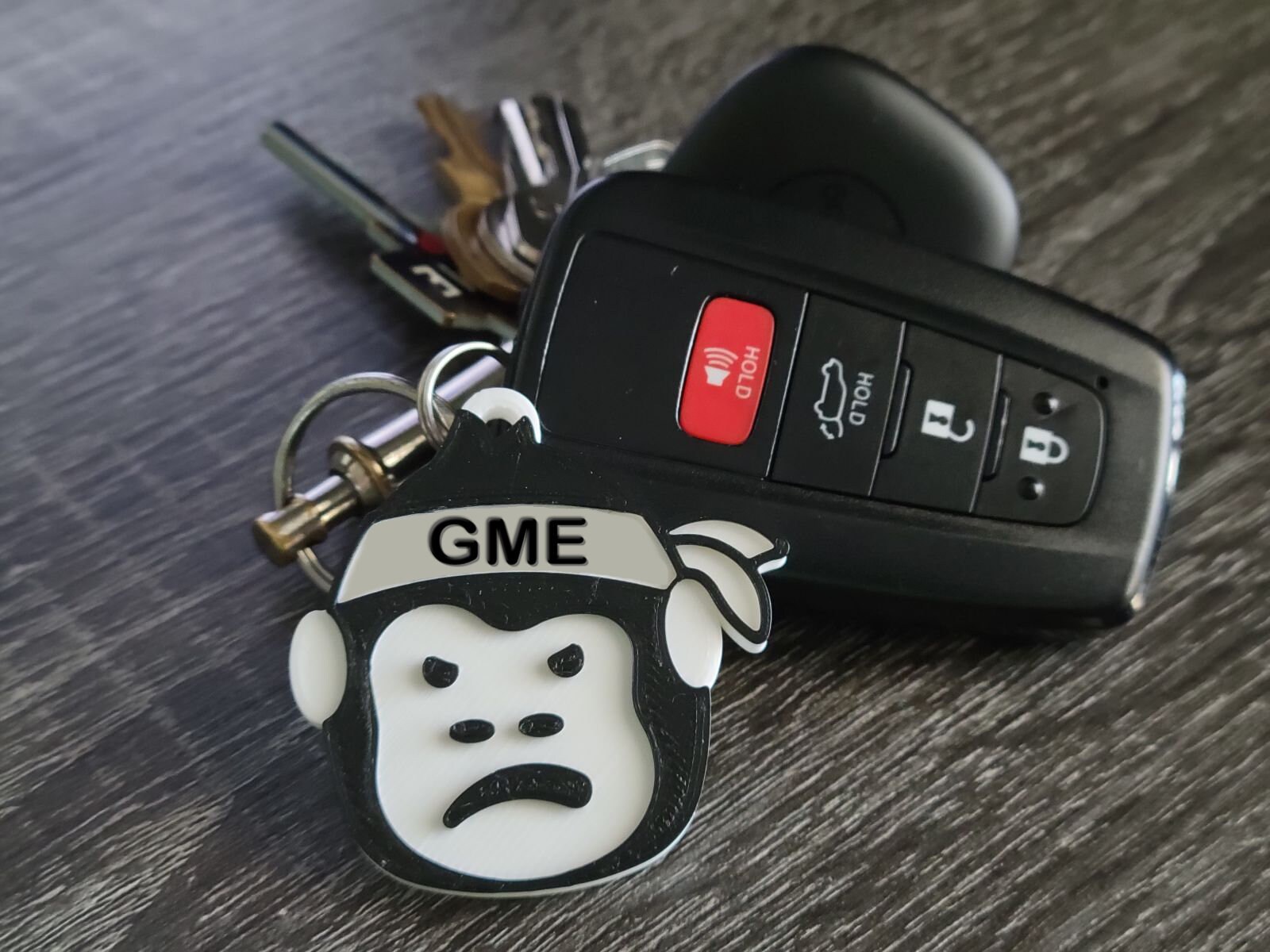 GameStop GME Stock Ape Keychain Etsy