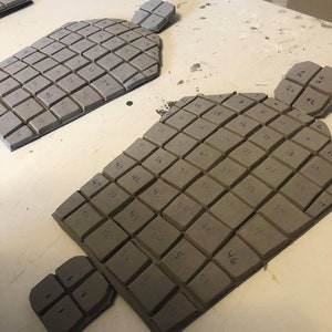 MK 1 Armored Spider-Man Shins Cosplay TEMPLATE