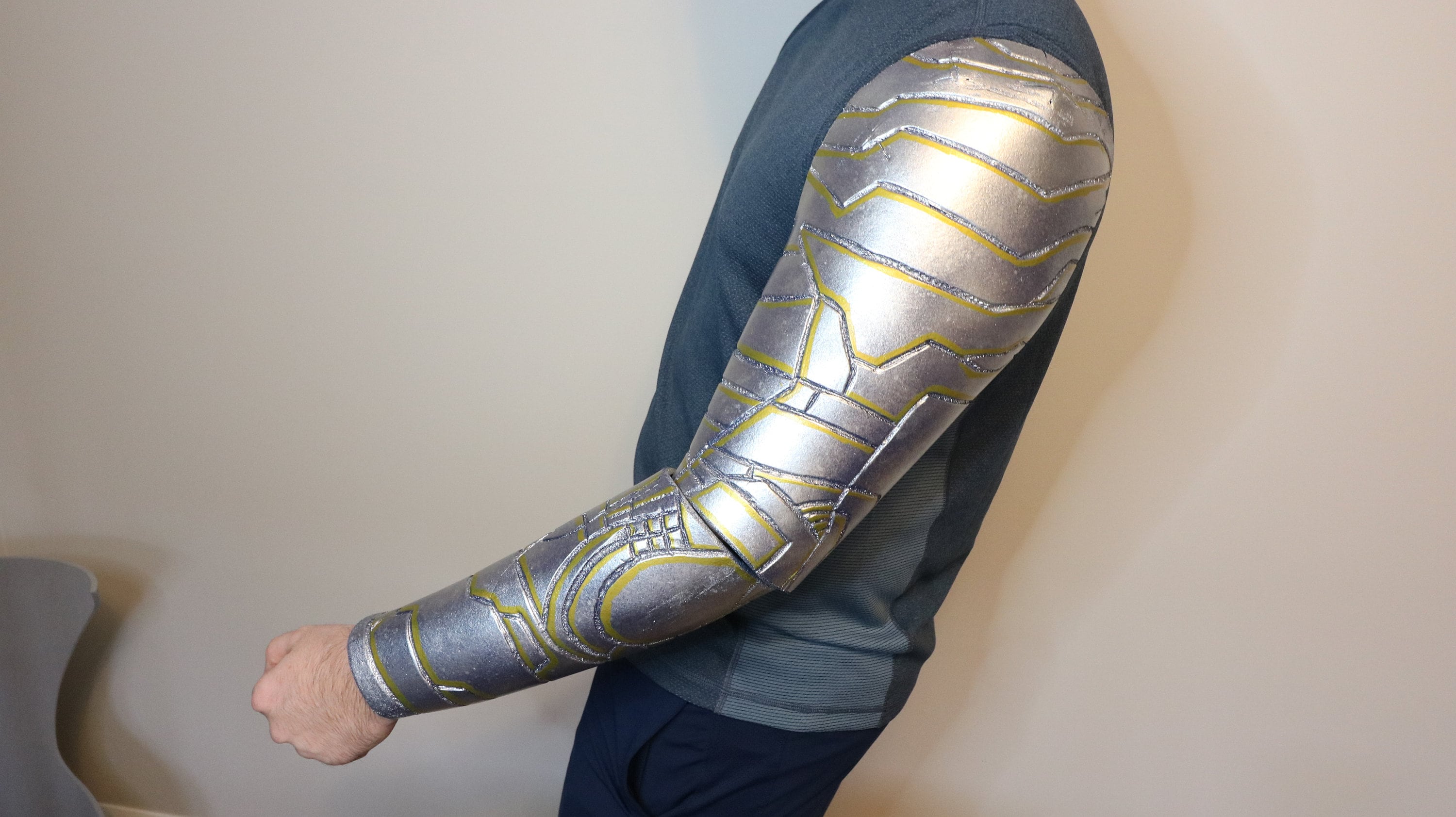 Winter Solider Vibranium Arm Cosplay Template Etsy UK Winter Solider Vibranium Arm Cosplay Template Etsy UK