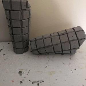 MK 1 Armored Spider-Man Arms cosplay TEMPLATE