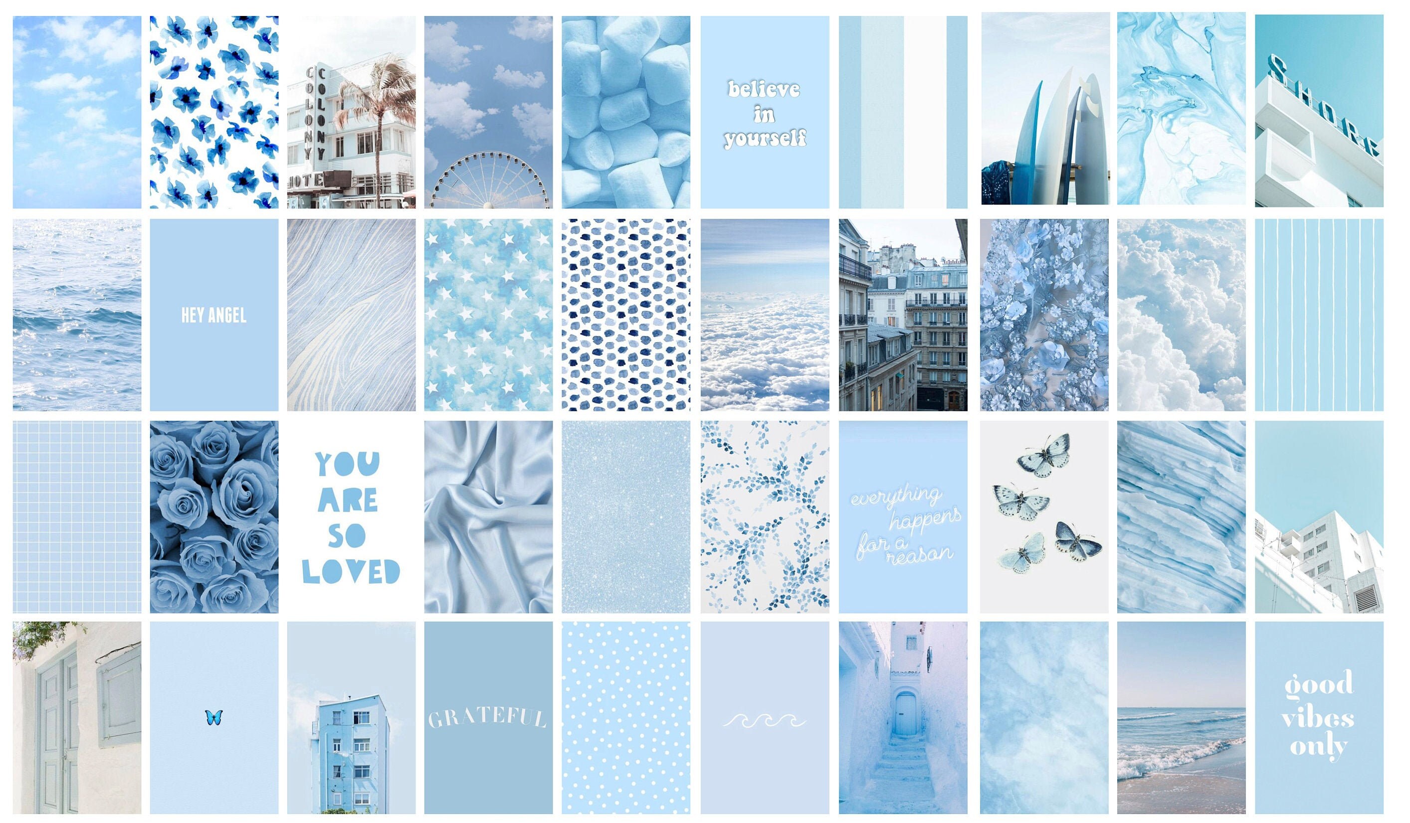 Baby Blue Collage Digital Download Etsy Baby Blue Collage Digital Download Etsy