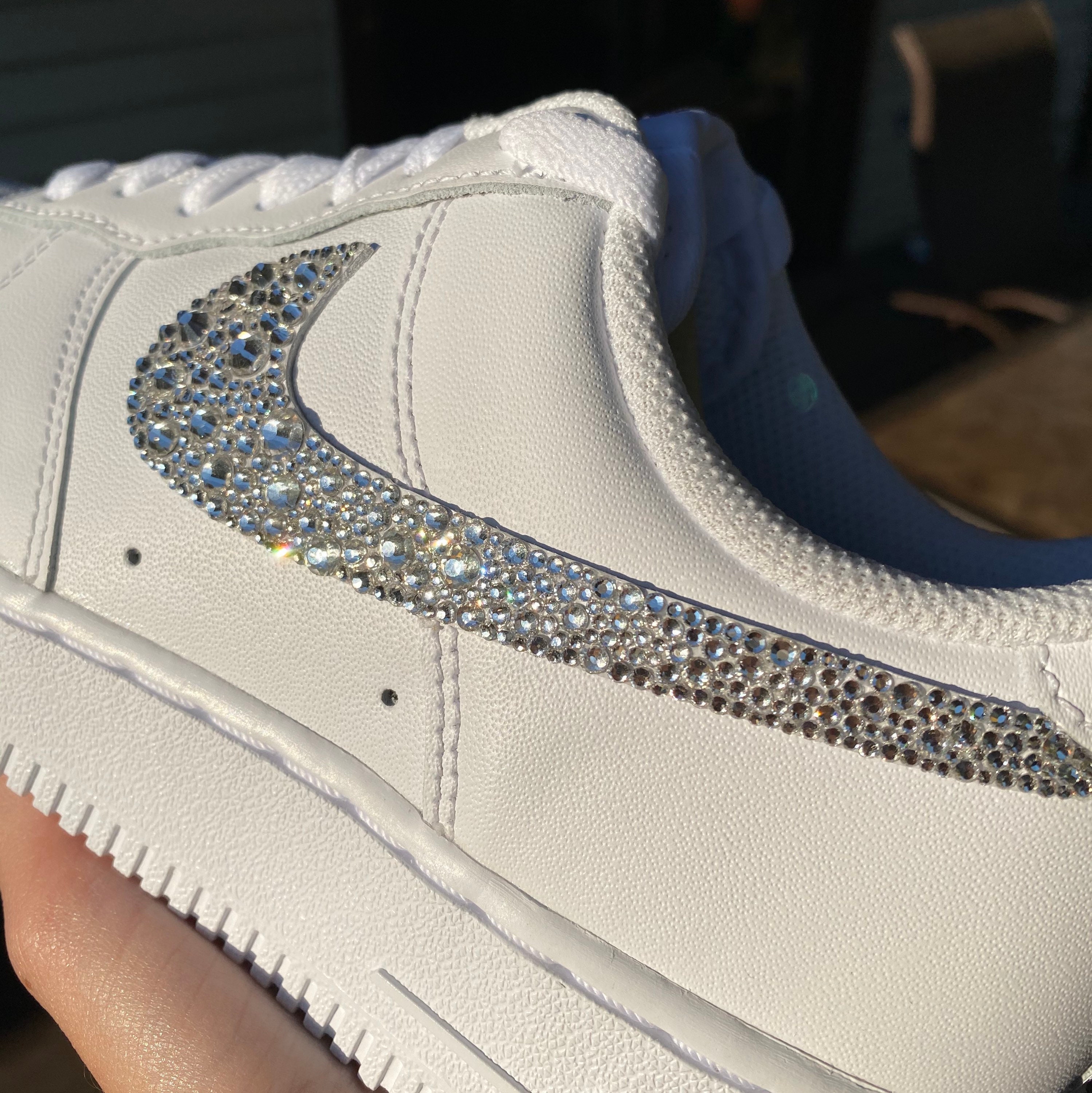 Custom Rhinestone Nike Air Force 1 | Etsy