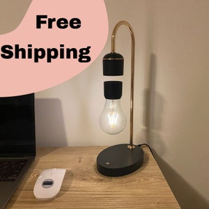 Magical store floating bulb