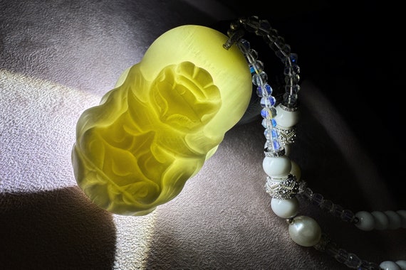 深海シャコ貝 硨磲 高品質 全玉化料　ブレスレット 深海 シャコ貝 硨磲 玉化料 20mm ブレスレット 深海シャコ貝 硨磲 高