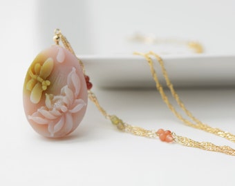 Natural Yanyuan Agate Carved Dragonfly and Lotus Flower Pendant, Untreated Yanyuan Agate Pendant, 天然盐源玛瑙深雕蜻蜓荷花吊坠