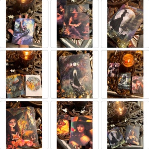 Witch art, Witch gift, witch ephemera, witch journaling