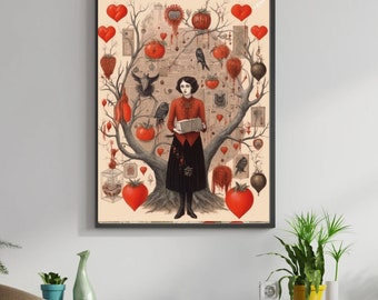 Wicthy Valentine’s Day art print