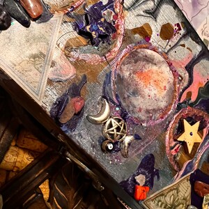 Collage witch box unique gift full of goodies, Christmas gift for witches