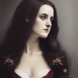 Hexe Print auf Leinwand