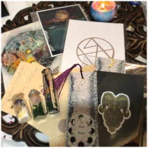WITCHCRAFT KIT ~ witch alter sets ~ witch kits ~ potion kit ~ crystal witchcraft ~ spellbook ~ book of shadows