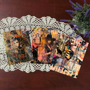 COLLAGE MIXED MEDIA collage art sheet Collage Fodder Art Journaling Collage Paper Digital Download