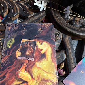 5 witchy prints 4”x5.5, ” Witch art, Witch gift, witch ephemera, witch journaling