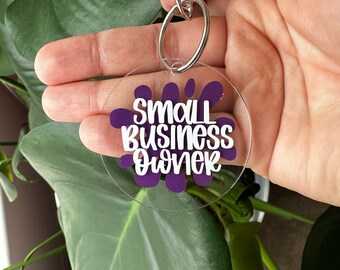 Small Business Owner Keychain