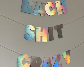 Bach Sh*t Crazy Multicolor Banner