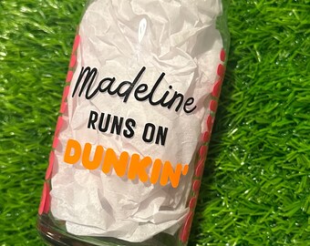 Customized Dunkin’ Glasses
