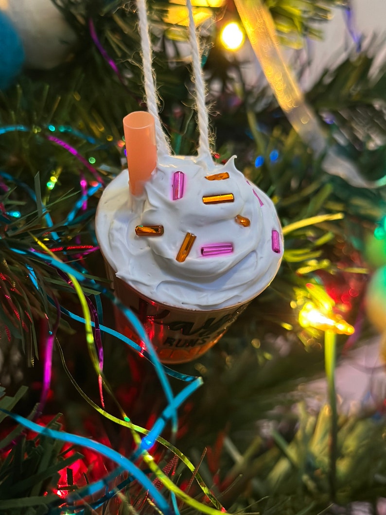 Customizable Dunkin Donuts Ornament Etsy