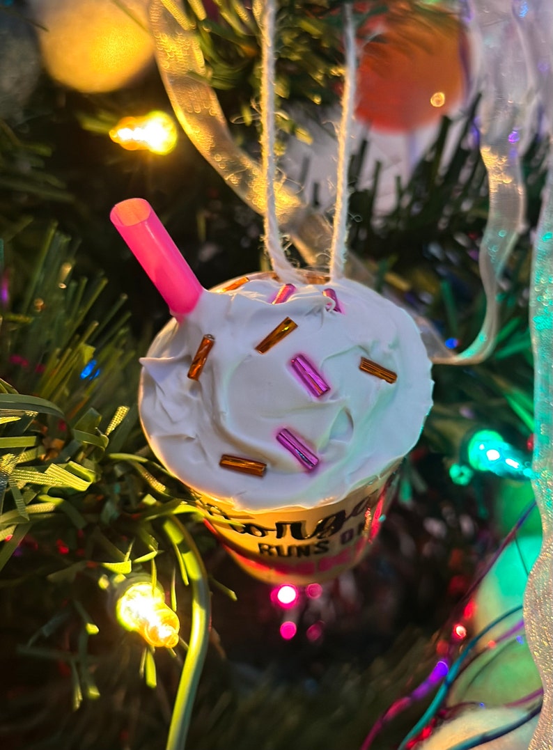 Customizable Dunkin Donuts Ornament Etsy