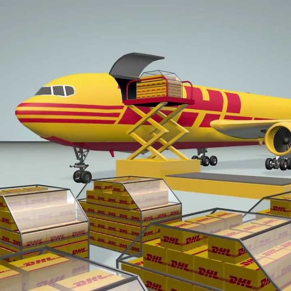 Expedited shipping with DHL express,  DHL courier company, Minimize the delivery time of your order