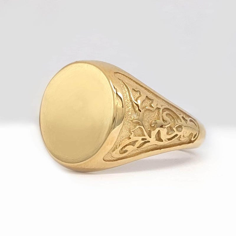 Large Signet Ring - Etsy