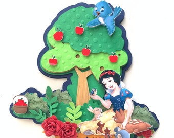 Snow White Cake Topper | Snow White Party Decoration| Snow White birthday party