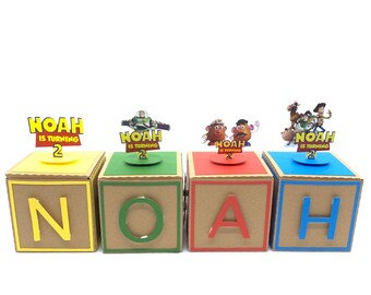 Toy Story Favor Boxes: Personalized Party Decoration