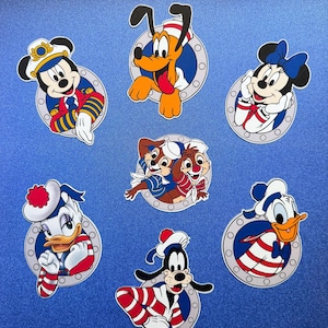 Mickey and Friends  Cruise Ship Stateroom Door, Mickey Sailor Cruise Door Magnet, Disney Cruise Door Magnets Decorations