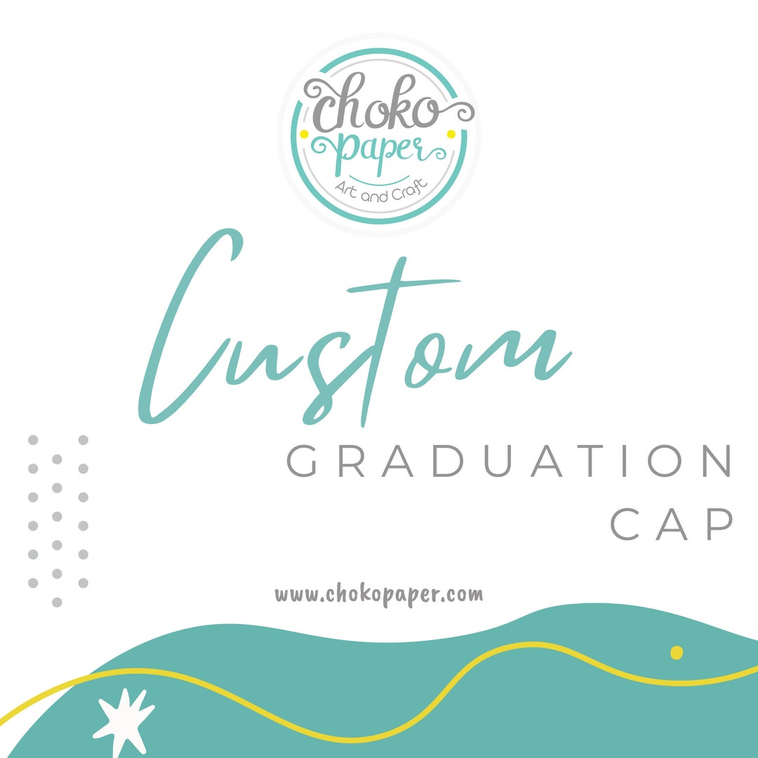 Custom Graduation Cap Decoration: Class of 2026 Party Decor - Etsy