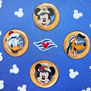 Cruise Door Magnets Decor Mickey and Friends Cruise Ship Stateroom Door Disney. Mickey Vacation
