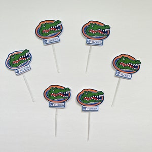 University of Florida Cupcake Topper: Graduation Party Decor