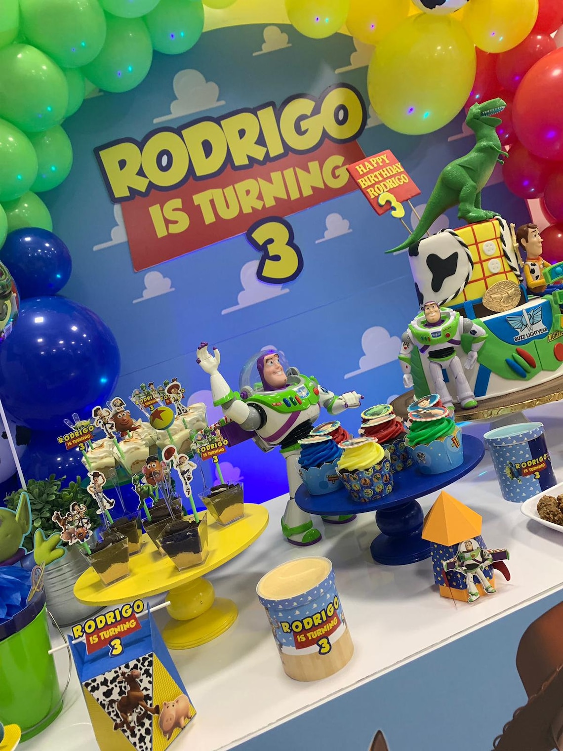 Toy Story Birthday Toy story decoration First birthday Etsy