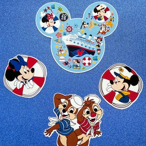 Disney Cruise Door Magnets Mickey and Friends Cruise Ship Stateroom Door Cruise Door Magnets Decorations