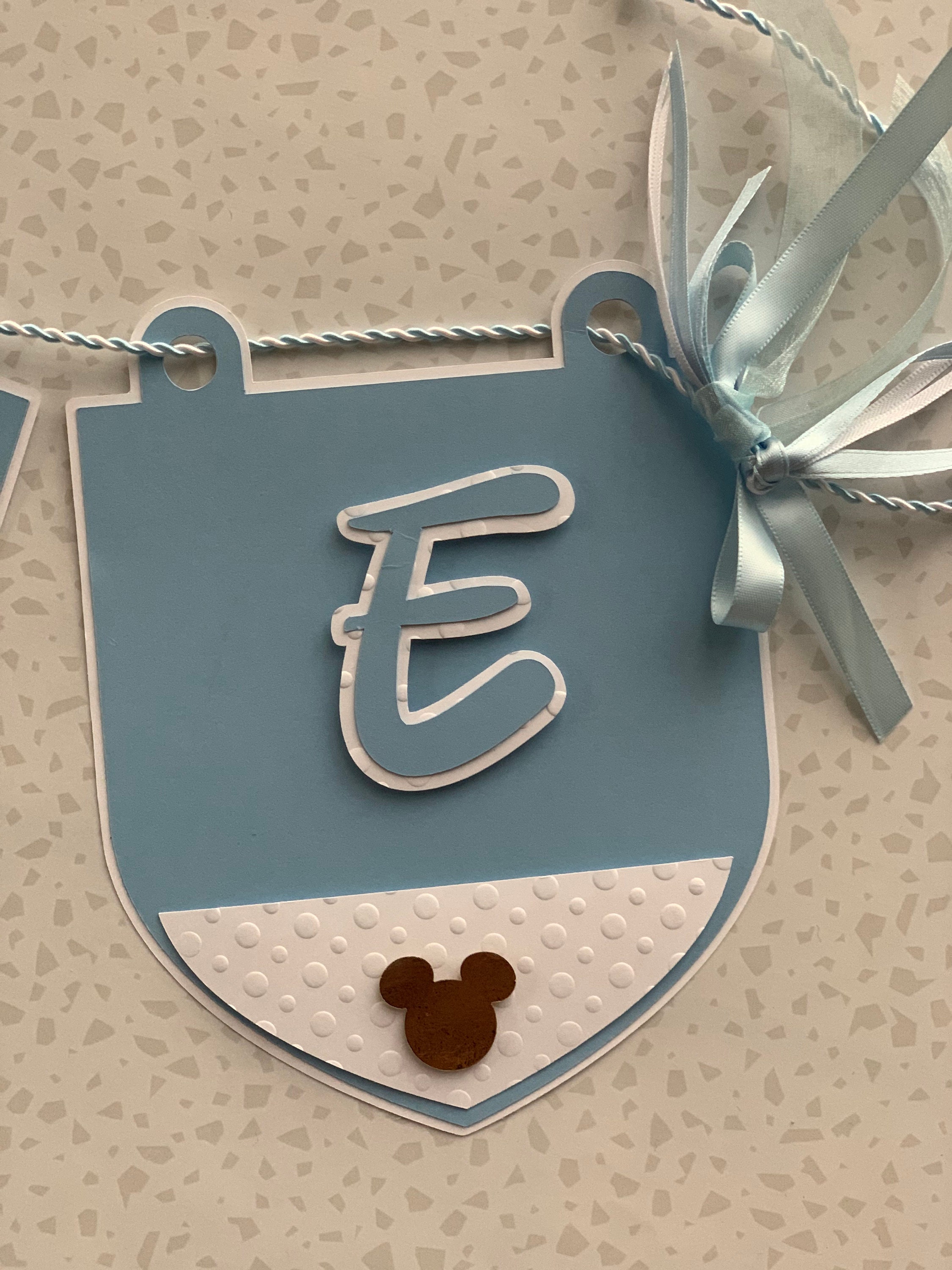 Mickey High Chair Banner 1st Birthday Bundle Mickey Baby - Etsy