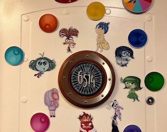 Inside Out Disney Cruise Door Magnets, Stateroom Decorations