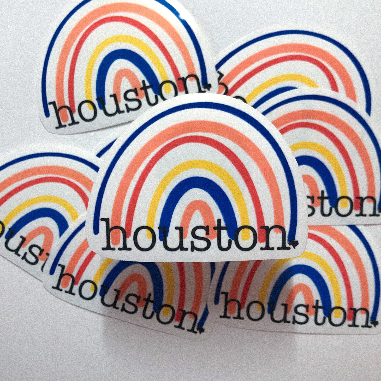 Houston Rainbow Astros Colors Etsy