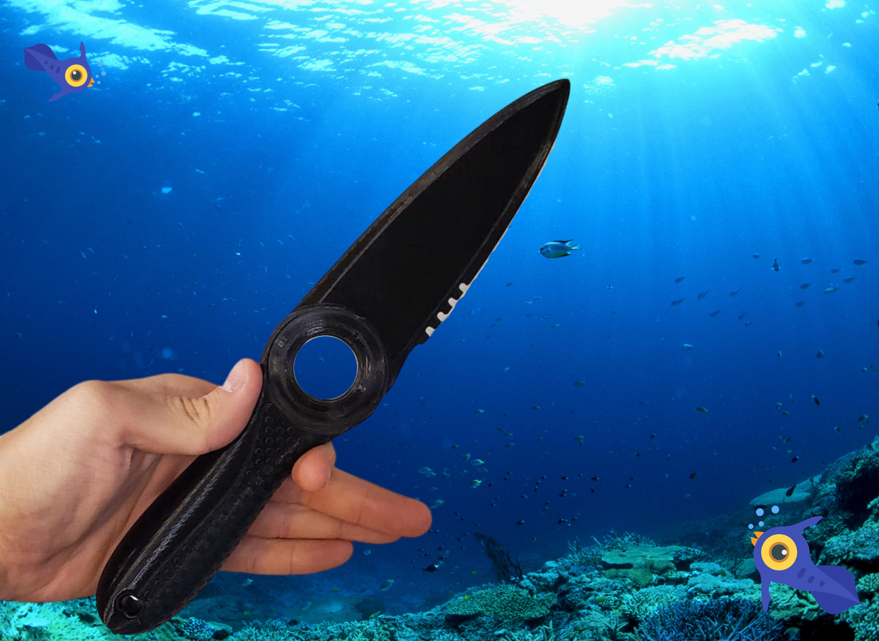 Subnautica Dive Knife 3D Print Survival Knife Video Etsy