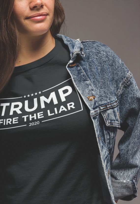 Fire The Liar 2020 Anti-Trump T-Shirt | Political Statement Shirt | Political and Social Activism T-Shirts from RESISTstance US